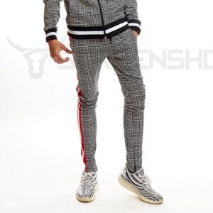 NWT-Screenshot Brand - Houndstooth Pattern Track Pants